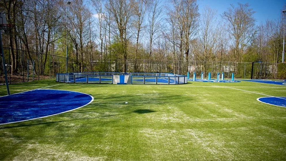 Voetbalveld 3 Vakantiepark Bergumermeer Friesland
